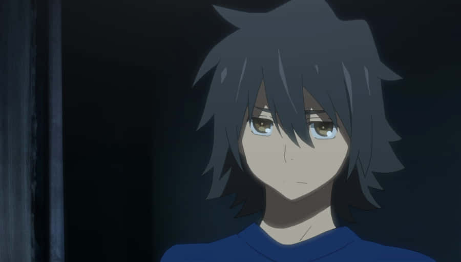 Anohana Jinta Yadomi Serious Look Wallpaper