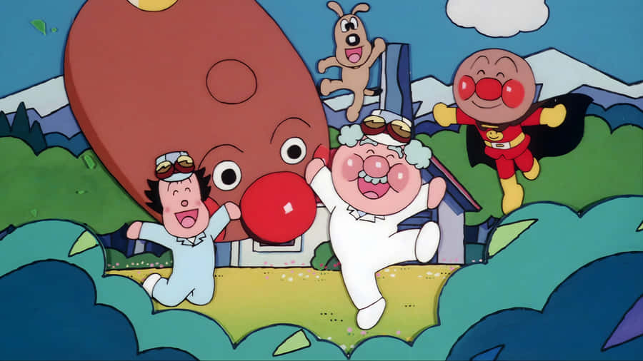 Anpanman And Friends Wallpaper