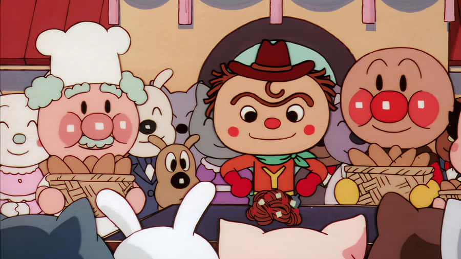Anpanman And Friends Wallpaper