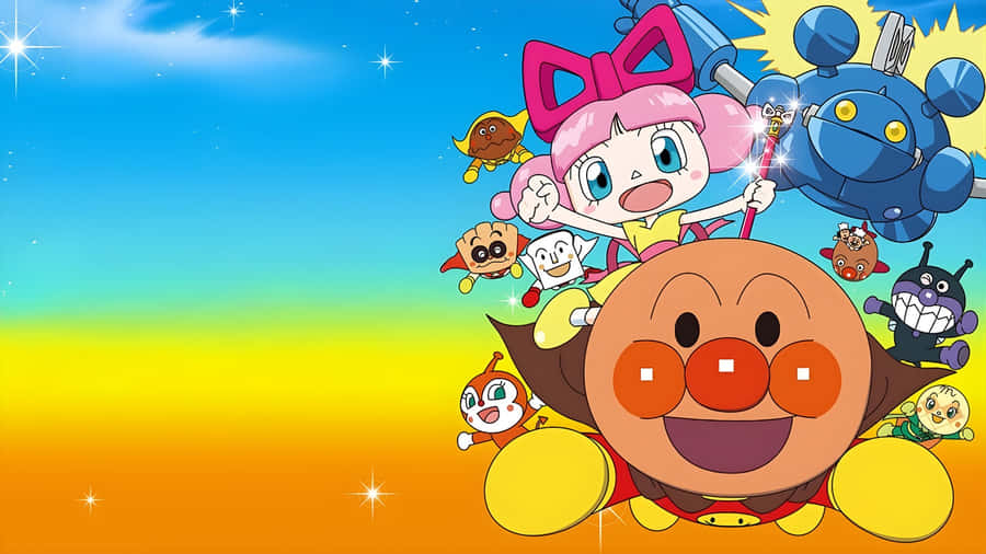 Anpanman And Friends Wallpaper