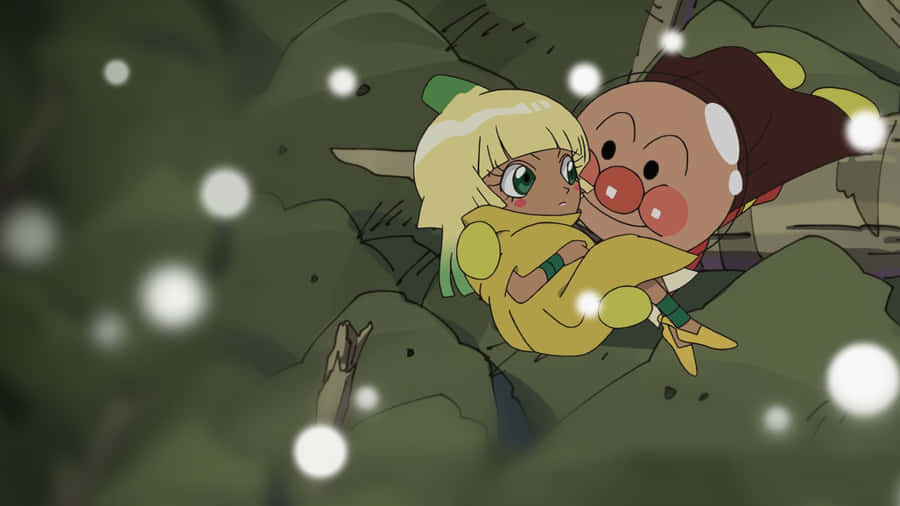 Anpanman Rescues Melonpanna Wallpaper