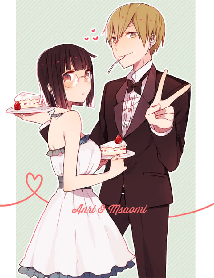 Anri Sonohara Portrait In Black Outfit Wallpaper