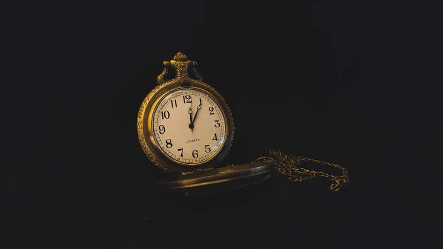 Antique Pocket Watch Classic Wallpaper