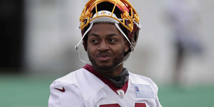 Antonio Gibson Washington Football Team Helmet Wallpaper