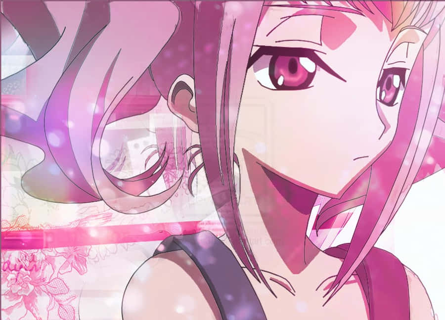 Anya Alstreim Posing In Her Knightmare Frame Outfit Wallpaper