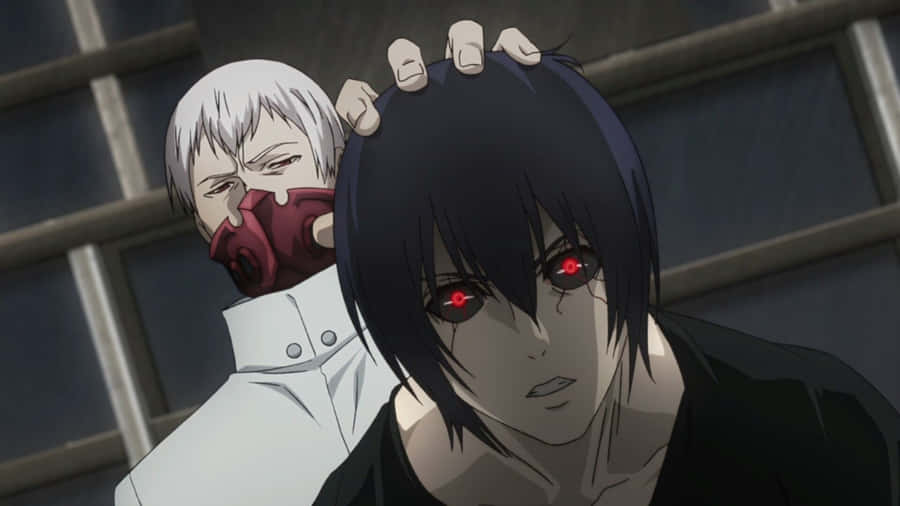 Aogiri Tree Organization Under The Moonlight Wallpaper