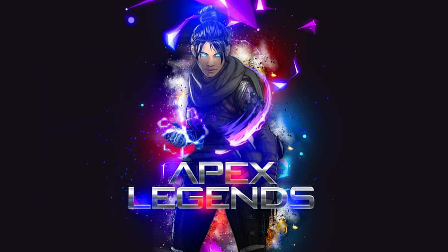 Apex Legends Champion - Wraith In Action Wallpaper