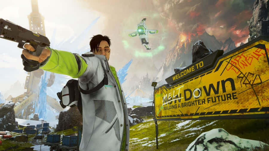 Apex Legends Crypto Is A Revolution In Multiplayer Gaming Wallpaper