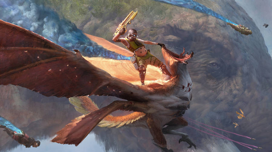 Apex Legends Octane Big Bird Wallpaper