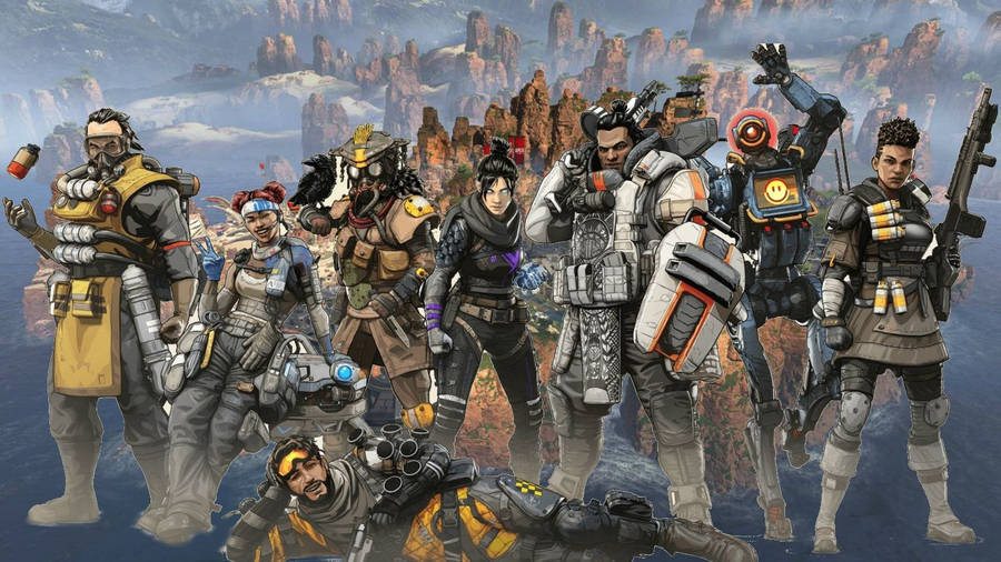 Apex Legends Octane Game Characters Wallpaper