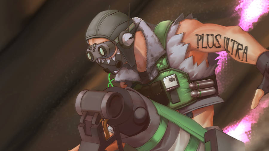 Apex Legends Octane Running Wallpaper