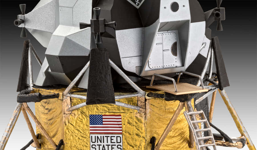 Apollo Lunar Module Detail Wallpaper