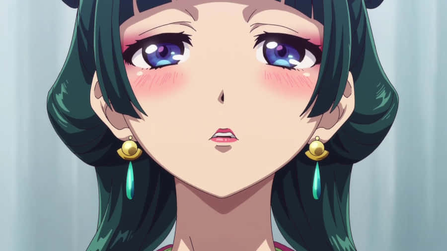 Apothecary Diaries Character Closeup Wallpaper