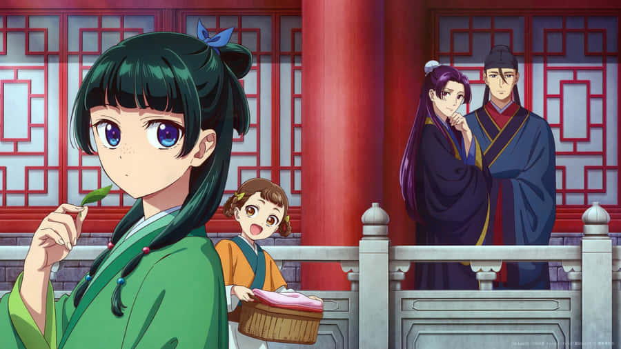 Apothecary Diaries Characters Wallpaper