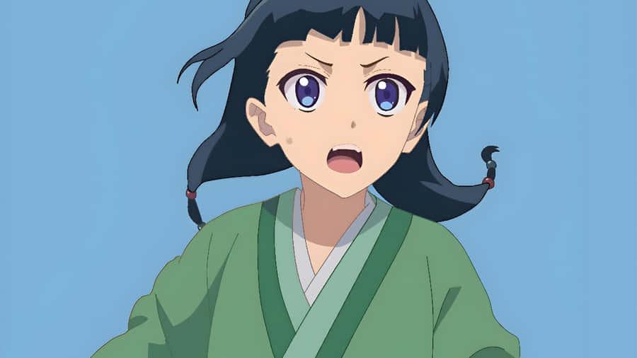 Apothecary Diaries Kiyomi In Action Wallpaper