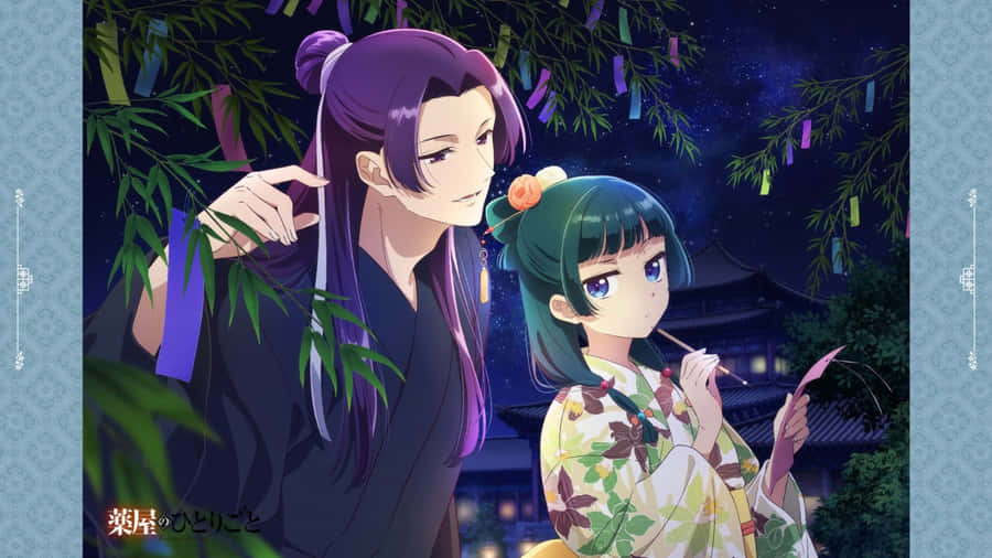 Apothecary Diaries Night Scene Wallpaper