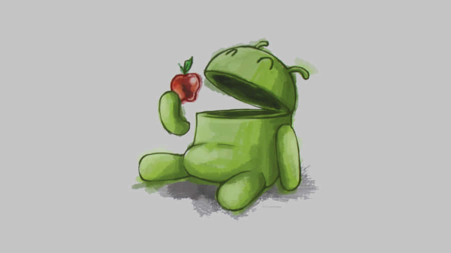 Apple Dominates Android In Competitive Tech World Wallpaper