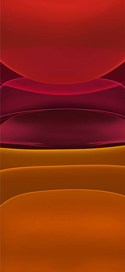 Apple Iphone Default Red Yellow Patterns Wallpaper