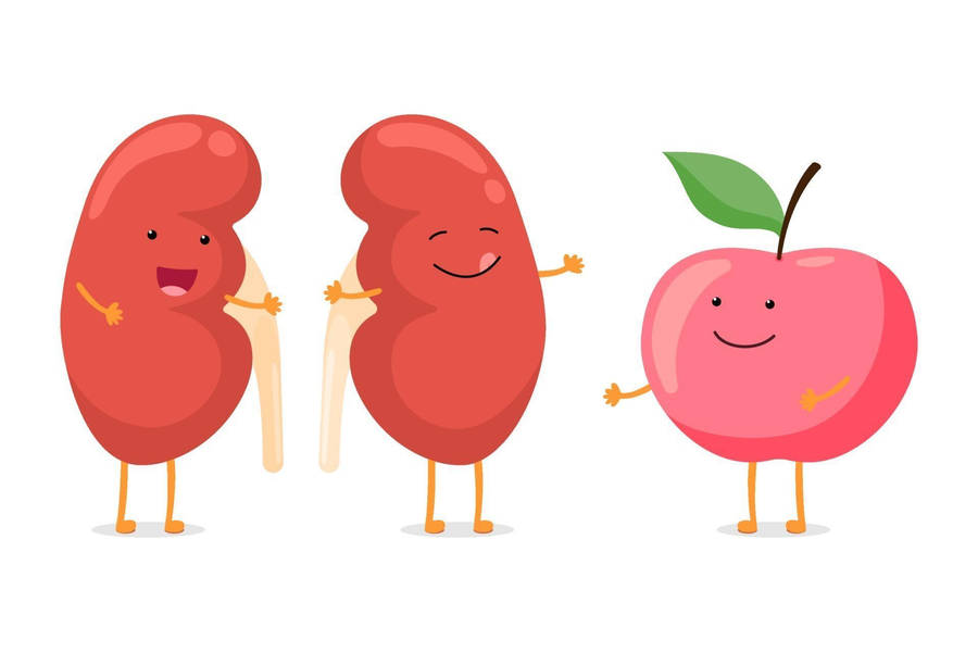 Apple Kidney Smile Wallpaper