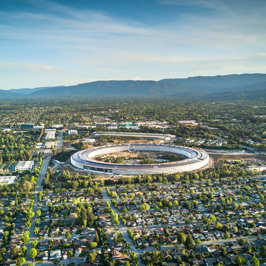 Apple Park Aerial View Wallpaper