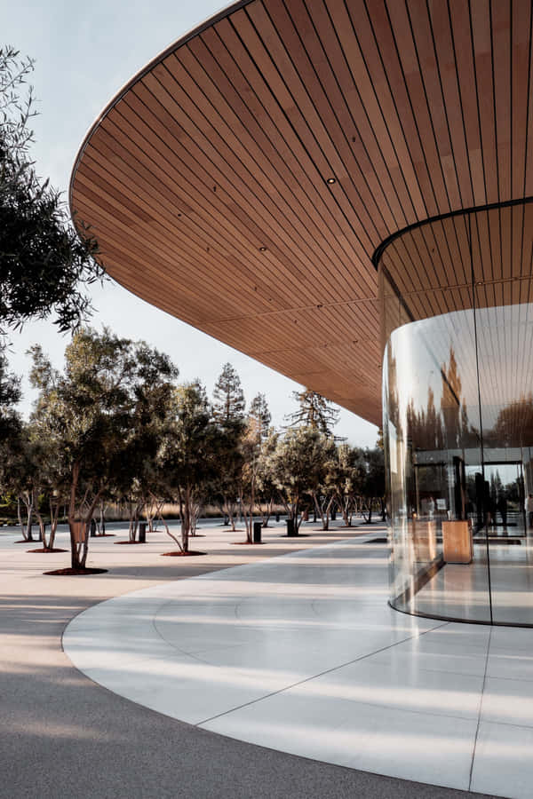 Apple Park Architecture Details Wallpaper