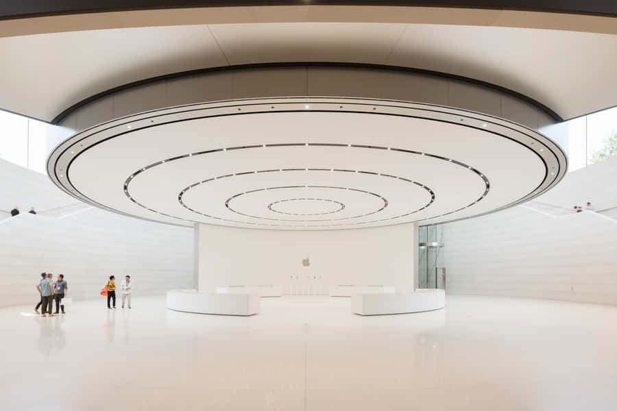 Apple Park Visitor Center Interior Wallpaper