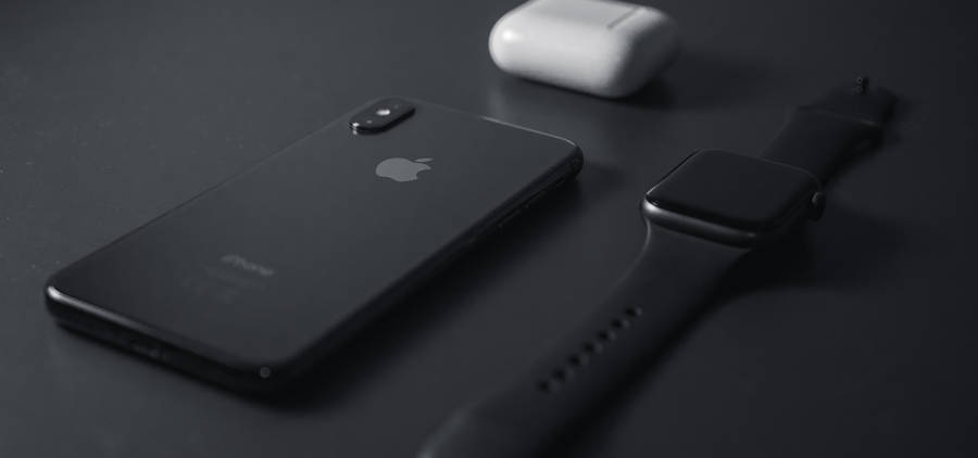 Apple Smartwatch And Iphone Wallpaper