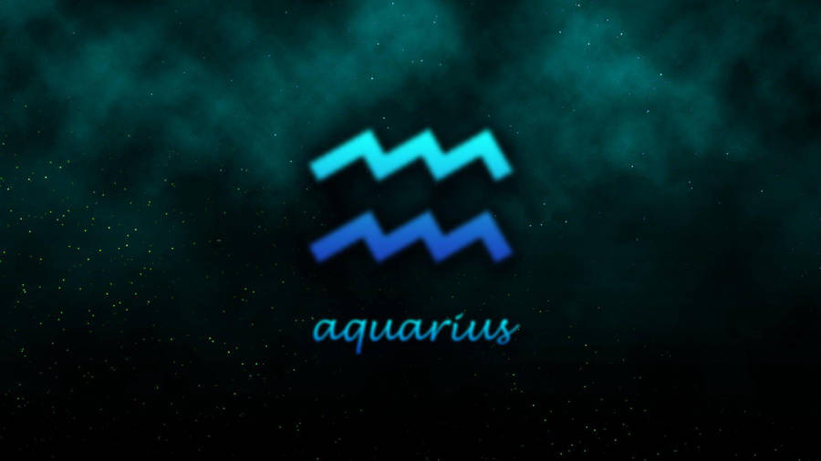 Aquarius Zodiac Symbol Wallpaper
