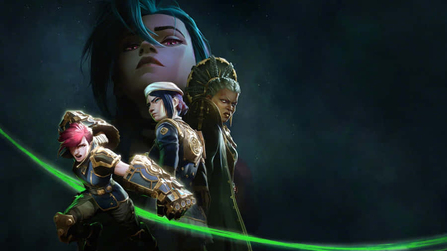 Arcane Season 2 Characters Wallpaper