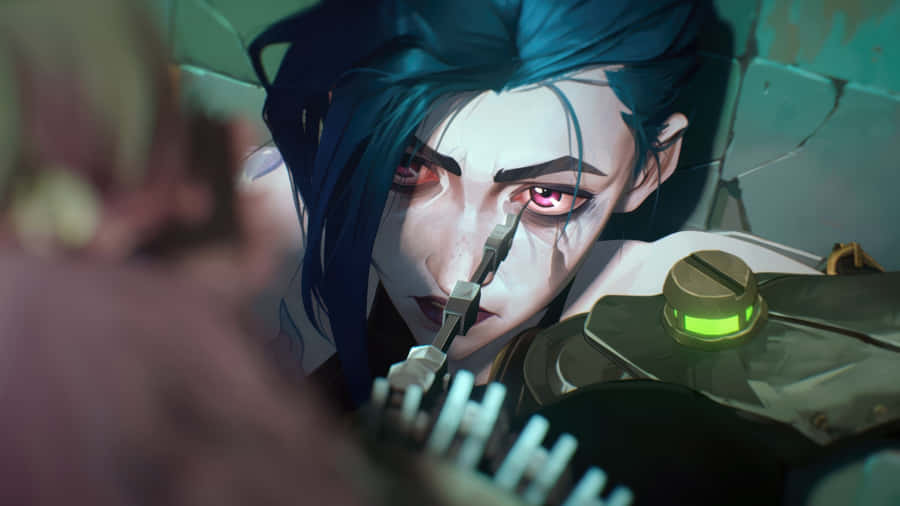 Arcane Season 2 Intense Moment Wallpaper