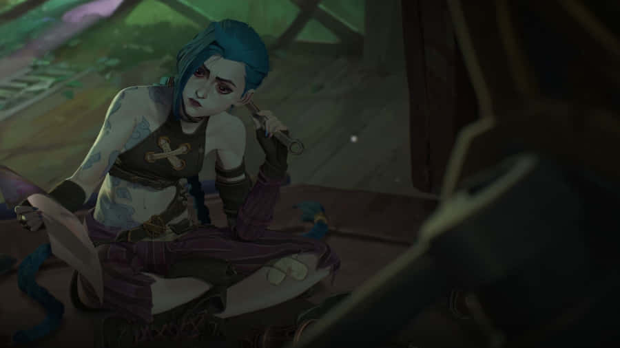 Arcane Season 2 Jinx Reveal Wallpaper