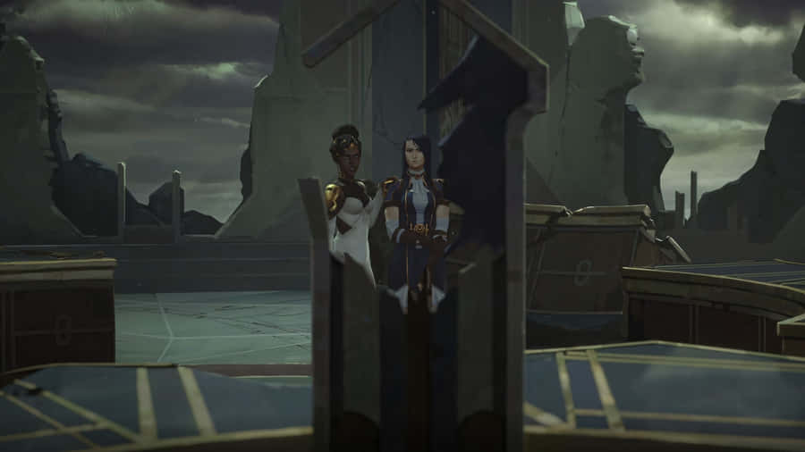 Arcane Season 2 Key Scene Wallpaper