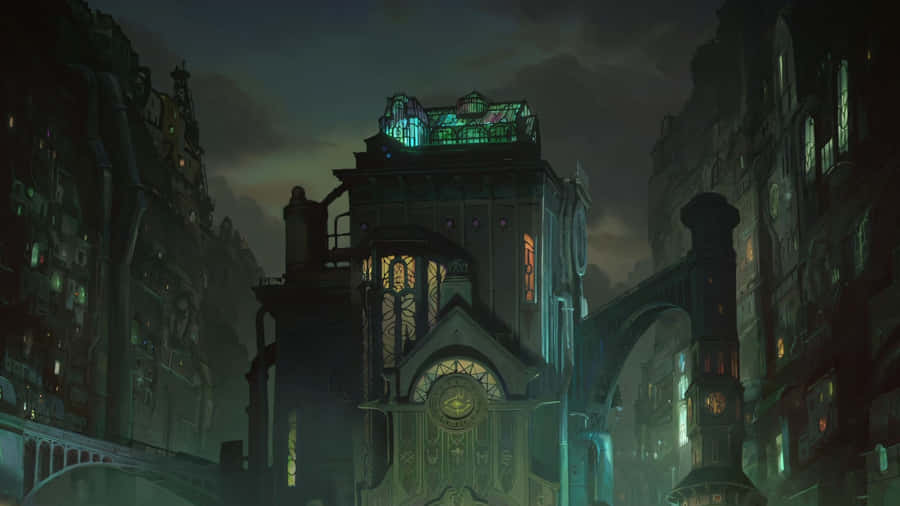 Arcane Season 2 Piltover City Wallpaper