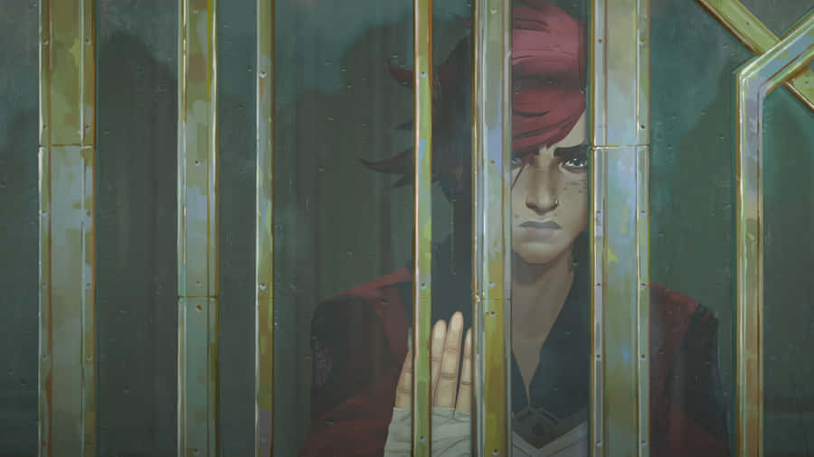 Arcane Season 2 Prison Scene Wallpaper