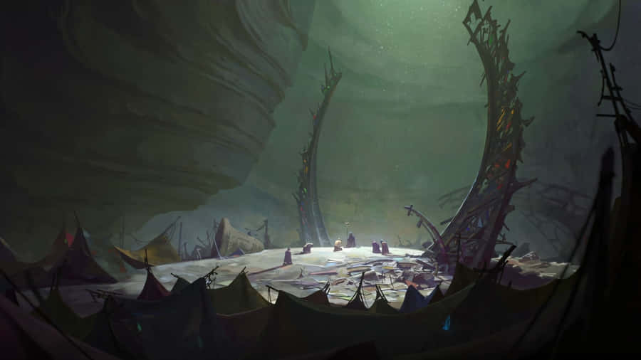 Arcane Season 2 Underwater Arena Wallpaper