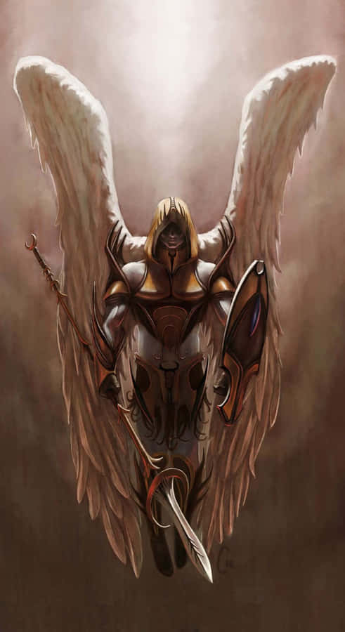 Archangel Michael Warrior Angel Wallpaper