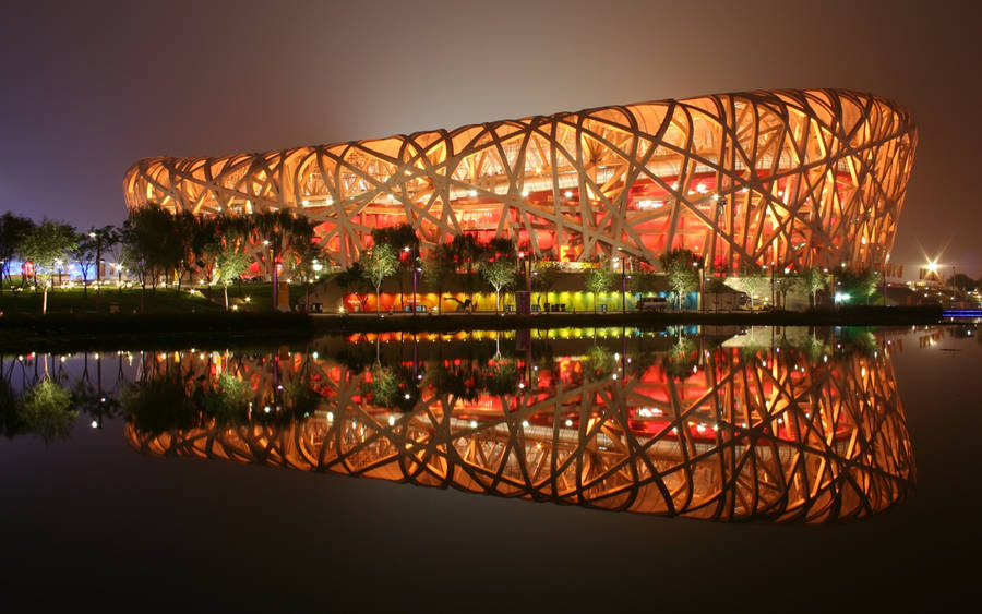 Architecture Bird's Nest Wallpaper