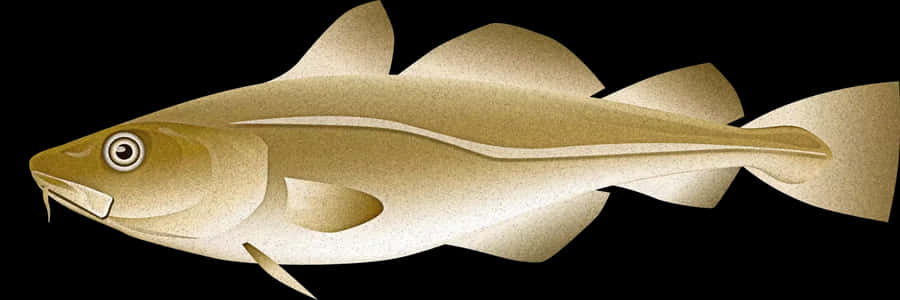 Arctic Cod Illustration Wallpaper