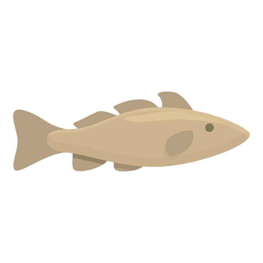 Arctic Cod Illustration Wallpaper
