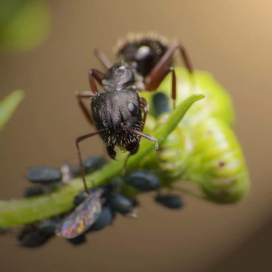 Argentine Ant Closeup Wallpaper