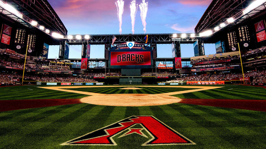 Arizona Diamondbacks Baseball Field Wallpaper