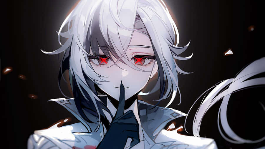 Arlecchino Character Art Wallpaper