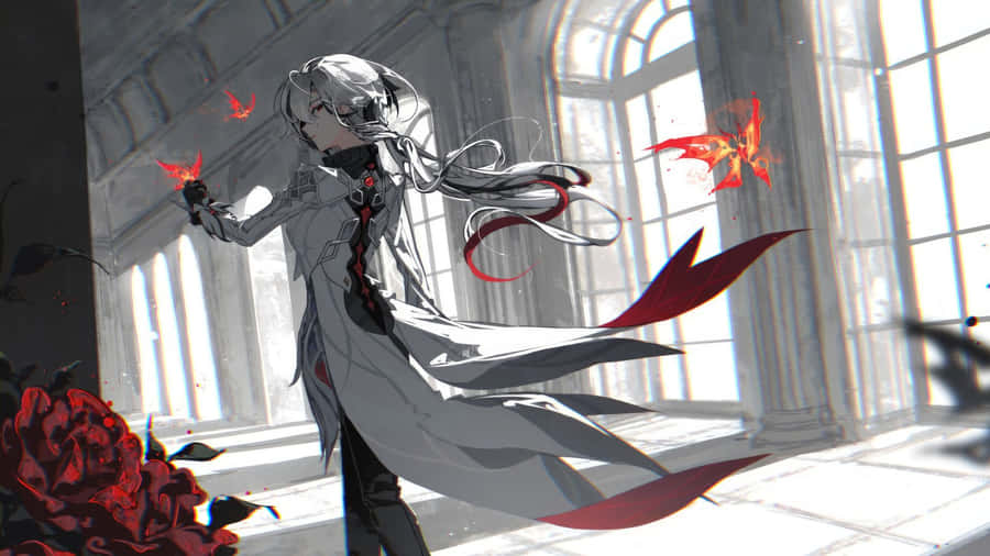 Arlecchino In Elegant Setting Wallpaper