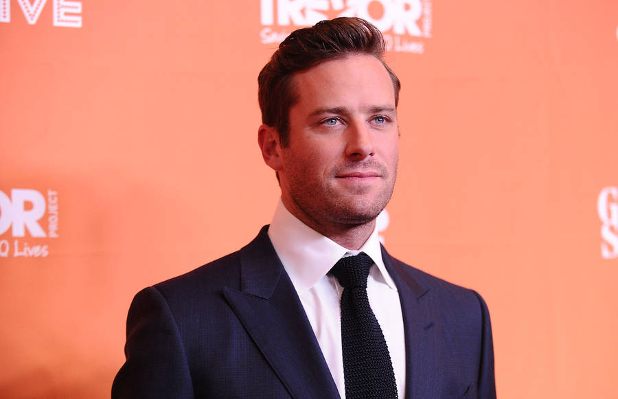 Armie Hammer At Trevor Project Wallpaper