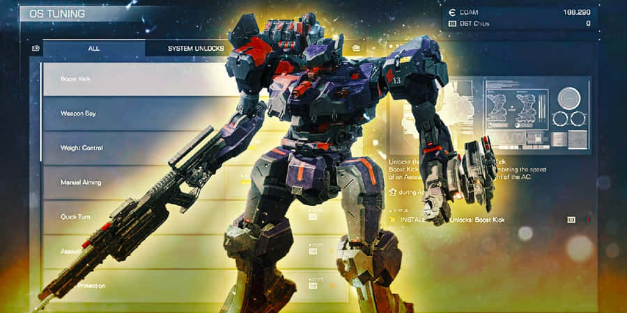 Armored_ Core_ Customization_ Screen Wallpaper