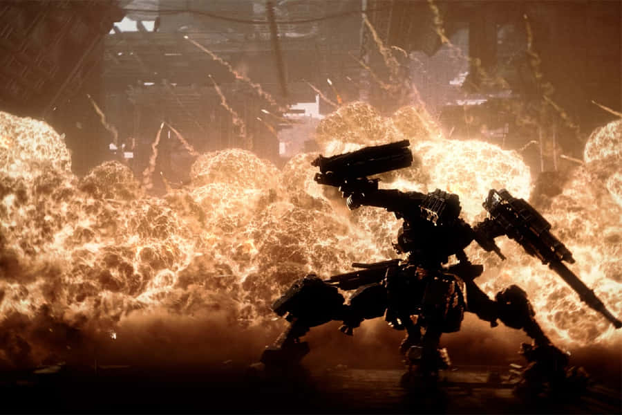 Armored Core Mechin Combat Wallpaper