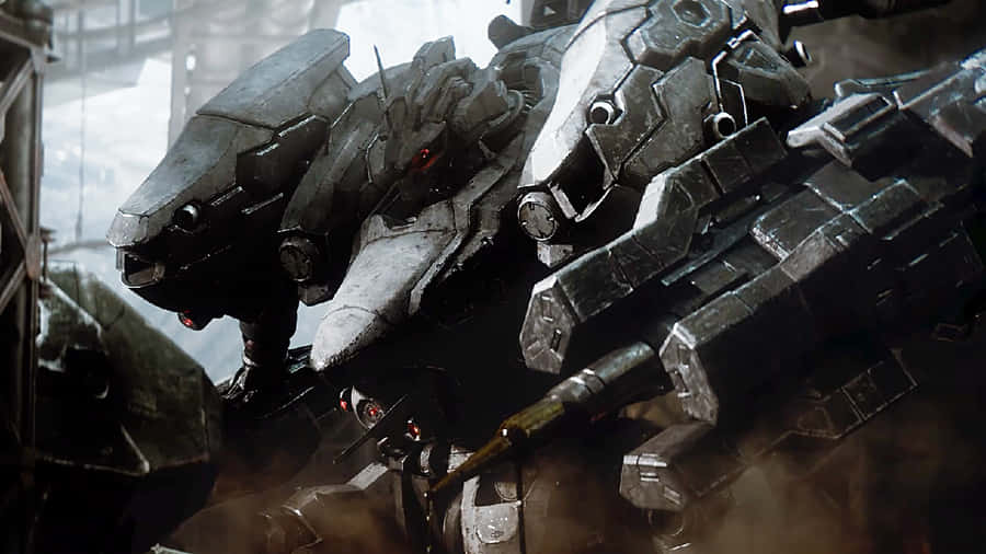 Armored Core Mechsin Action Wallpaper