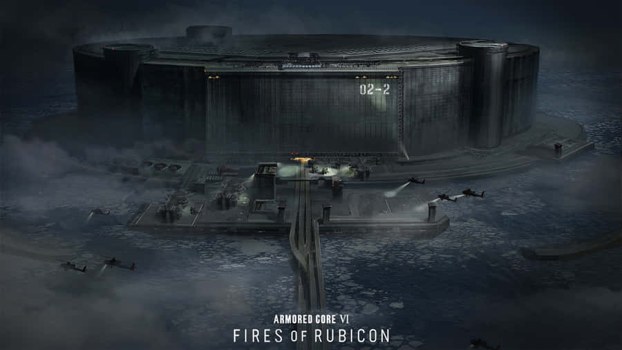 Armored Core V I Firesof Rubicon Fortress Wallpaper
