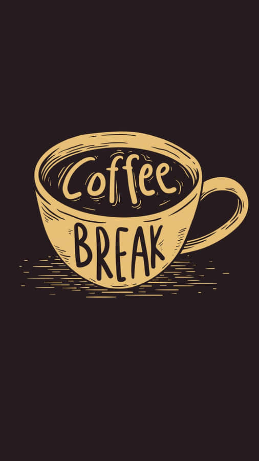 Aromatic Minimalist Coffee Wallpaper