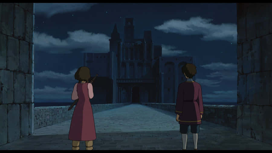 Arren And Therru In Tales From Earthsea Wallpaper